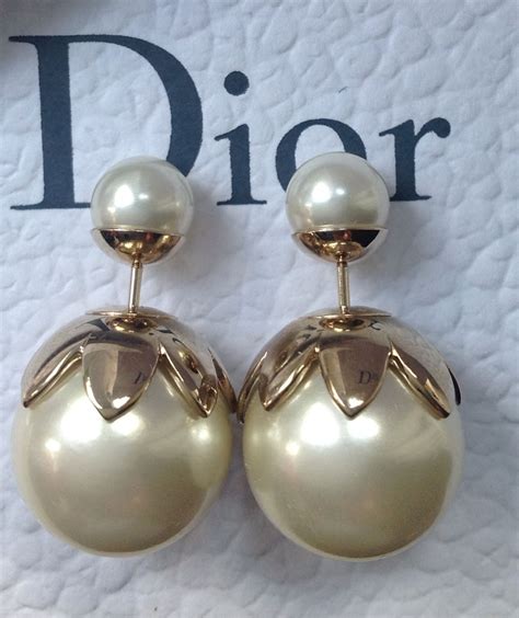 dior butterfly earing|tribal pearl earrings Dior.